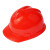 上柯 B2010 防飞溅面屏 打磨喷漆含安全帽 PVC面屏二合一红色
