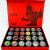 全光辰（quanguangchen）奥特荣耀勋章男孩生日礼物玩具礼盒55周年纪念版英雄徽章 奥特曼合金纪念币彩色整盒24枚