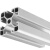 工孚 铝合金型材 工业铝型材厚壁铝管 4040-2.0 单位：米