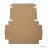 安英卡尔  E瓦空白纸盒飞机盒特硬包装纸箱纸盒 W13#240*120*40mm（1个） W147