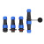 IP68防水航空插头对接插座/接头法兰方形SP13-16-20-28弯式连接器 4芯：插头(公)+插座(母) (法兰式)螺丝固定  SP13