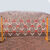 维诺亚玻璃钢伸缩围栏电力安全护栏施工围栏可移动警戒围挡防护栏隔离栏 红白色 高1.2米*长2米  【加厚】