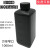 NIKKO试剂瓶塑料瓶样品瓶HDPE瓶圆形方形黑色遮光防漏50-2000ml 1000ml	方形窄口带刻度