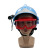 抢险救援头盔 消防头盔 统型ABS 应急救援帽 防砸耐冲击 防火地震 F2红色头盔+眼镜