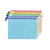 金固牢 网格拉链袋 文件袋凭证收纳袋资料票据袋 A6(10.5*23.5cm)颜色随机 KZS-414