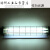 防爆灯T8led1X40W2X40W双管隔爆型防爆荧光灯三防灯仓库厂房车库 1.2米单管1x16w/飞利浦D灯管