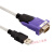 Z-TEK工业级USB转串口线RS485/422转换器ft232转接模块ZE628 USB转RS485/RS422串口线 1.5m