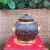 雨墨苍情普洱茶小茶罐民族布艺茶叶罐礼盒装立体茶雕摆饰居家装饰礼品茶 金线罐 大号（约1500克）