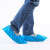 一次性鞋套超厚防滑耐磨防水家用室内蓝绿色无纺布脚套 粉色普厚(重约340克/包)2000只 均码