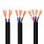起帆电线电缆 YZ3*1平方国标中型橡套软电缆户外铜芯耐油耐磨橡套电源线 100米