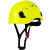 反光安全帽 工地盔 建筑工程透气安全盔 新国标 logo可印字 荧光黄帽