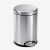 美国Simplehuman 厨房卫生间不锈钢脚踏板式垃圾桶分类4.5/6/10 L 哑光不锈钢  4.5升