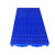 JN JIENBANGONG塑料托盘仓库垫板塑胶卡板网格栈板圆形孔蓝100*80*10cm