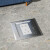 梅兰日兰（MSHML）地插座304不锈钢隐藏式双门超薄3.5cm底盒地暖地板瓷砖地面插座 五孔（直角）