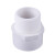 联塑 PVC外丝直接外牙直通给水管件水管配件接头110mm 白色