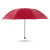 天堂 防风雨伞三折 雨伞三折叠便携易甩干商务晴雨伞男女 酱红
