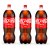 可口可乐可口可乐芬达2升/瓶装大瓶分享装零度可乐无糖雪碧碳酸饮料 雪碧【2升*3瓶】