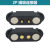 pogo pin磁吸式连接器公母带螺丝孔安装 弹簧顶针USB充电导电PIN 2PIN磁吸线