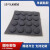 文豪黑色圆形硅胶脚垫背胶笔记本橡胶垫防滑垫缓冲垫减震垫 弧面10*3.5 MM(4个)白色