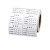 安赛瑞 食品质保日期标签 不干胶烘焙奶茶产品效期表贴纸40×30mm1000张 2K00096