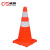 诚格（C&G）CG611222004 路锥700*340*340mm红白色 PVC材质 交通安全警示
