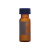 1.5ml刻度 2ml容量 透明/棕色进样瓶液相色谱玻璃样品瓶安捷伦取 1.5ml棕色带刻度100个含盖垫顶