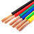 津达线缆铜芯绝缘电线	BV１×35mm² 红色 450/750V 100/卷 BV１×35mm² 黄绿双色