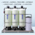 工业软水机地下井水过滤净水器商用锅炉硬水质软化水处理设备大型 3T软化+过滤(三罐含滤料)