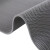 稳斯坦 WZYT11 S型PVC镂空地毯 塑胶防水泳池垫浴室厕所防滑垫 加密6厚1.2m宽*1m灰色