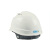 代尔塔安全帽 工地施工建筑电力工程领导监理 劳保 防砸国标 头盔 可印字 白色 102012 定制