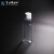 塑料透明大口圆瓶方瓶透明直身瓶PET透明小口瓶样品瓶聚酯留样瓶 透明直身500ml5个