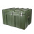 夜霸途器材箱滚塑箱户外野营便携式绿色多功能器材箱空投箱   外径 800*600*500 （mm）