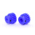蓝色尼龙正齿轮1.5模15齿30齿电机凸台塑料直齿轮孔681012 尼龙凸台 1.5模20齿 孔10