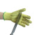 锐麻 芳纶手套阻燃防割耐磨耐高温防火星汽车工业焊接手套 黄色手套*M 1双 