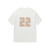 匹克（PEAK）【问鼎系列】休闲短袖T恤2024夏季新款宽松透气数字潮流上衣 本白 M