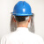 适配佳护耐高温铝箔炉前工业冶炼冶金防火花隔热铝箔冶炼电焊面具 （透明）配帽式+一指键安全帽