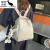 酷奇袋鼠（KUQIDAISHU）品牌2023新款小书包女通勤妈咪包包女士轻便时尚旅行双肩包背包 白色【带兔子挂件】极简双肩包