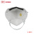 仁聚益1101V自吸过滤式防颗粒物呼吸器 KN95防尘口罩工业粉尘防护 研磨