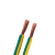 哩嗹啰嗹黄绿双色接地软铜线平方多股软线线铜芯线 BVR 10平方【红色】95米