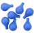 兰诗（LAUTEE）SY4045胶头滴管玻璃刻度滴管移液管吸球滴管3ml+蓝吸球（2个装）