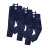 代尔塔/DELTAPLUS 405001 低温冷库防寒裤 背带式防寒保暖工作裤  藏青色 L 1件