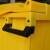 简厚 大号环卫垃圾桶垃圾车带盖挂车小区医疗市政垃圾分类大垃圾桶 灰色加厚款1100L