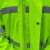 雨衣长款全身防水防暴雨男士女成人户外工地劳保连体单人反光雨披 荧光绿双层豪华款 XL