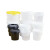 谋福 塑料桶密封桶小水桶包装桶 龙虾打包桶 （白色 50L 螺旋款 ）
