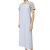 吉斯迈瑞 白色PVC防水围裙加厚加长耐油耐酸碱水产工作服围兜罩衣 80*110cm