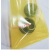 VCI气相防锈塑料包装袋自封口袋pe防锈膜工业机械金属汽配零部件 黄色(无V型口) 无自封口 25.5X30X16丝黄色100个(无V