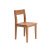木墨（mumo） 餐椅 红橡实木餐厅座椅黑胡桃樱桃木北欧简约家用原木椅 红橡木