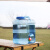透明手提方形车载户外水桶储水桶纯净水塑料级蓄抽饮水箱 竖透明户外7.5升【无龙头】