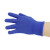 稳斯坦 WST527 尼龙手套(12双)点胶防滑手套点珠点塑劳保手套蓝色
