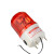 CiSN 声光报警器 警示灯LED灯泡旋转指示灯LTE-1101J螺栓款 （带声）红色 220V